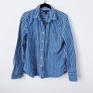 J. Crew Striped Button Down Shirt
